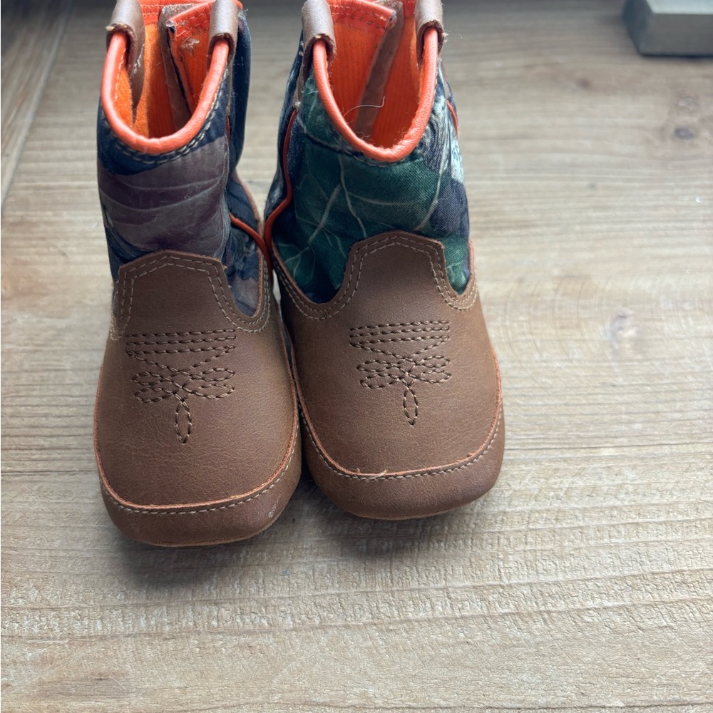 DBL BARREL Infant Western Mossy Oak Camoflage Boots